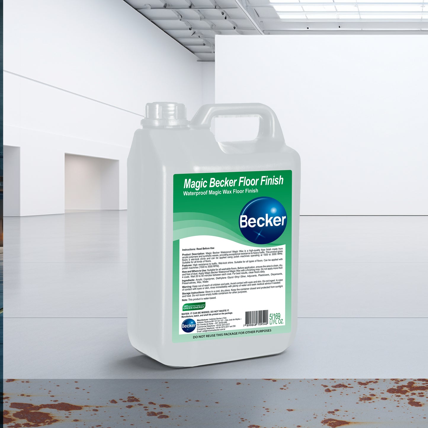 Magic Becker Floor Finish ( Waterproof Magic Wax Floor Finish)