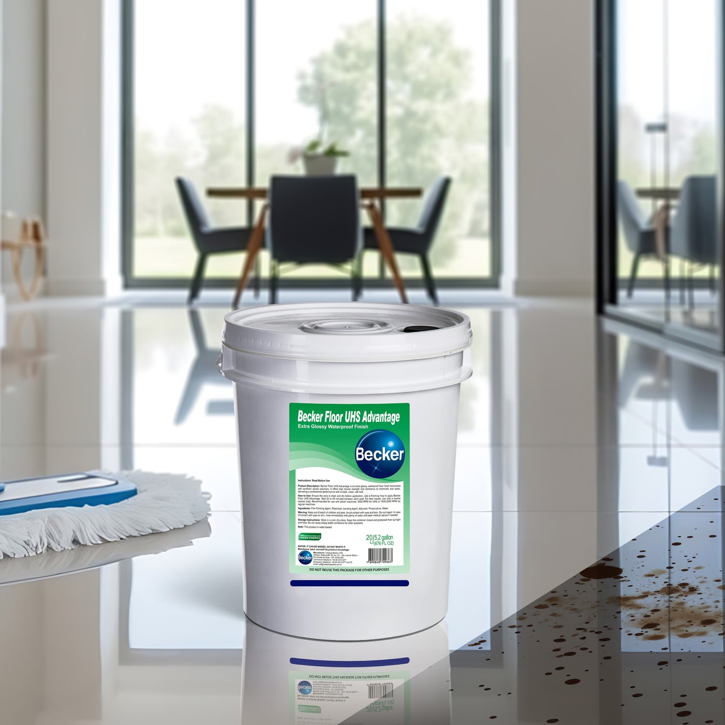 Becker Floor UHS Advantage ( Extra Glossy Waterproof Finish )