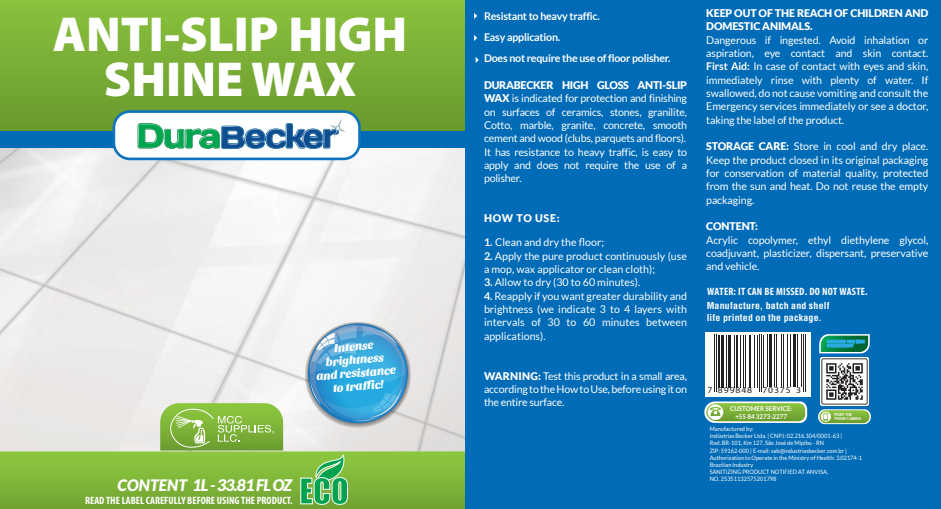 ANTI-SLIP WAX